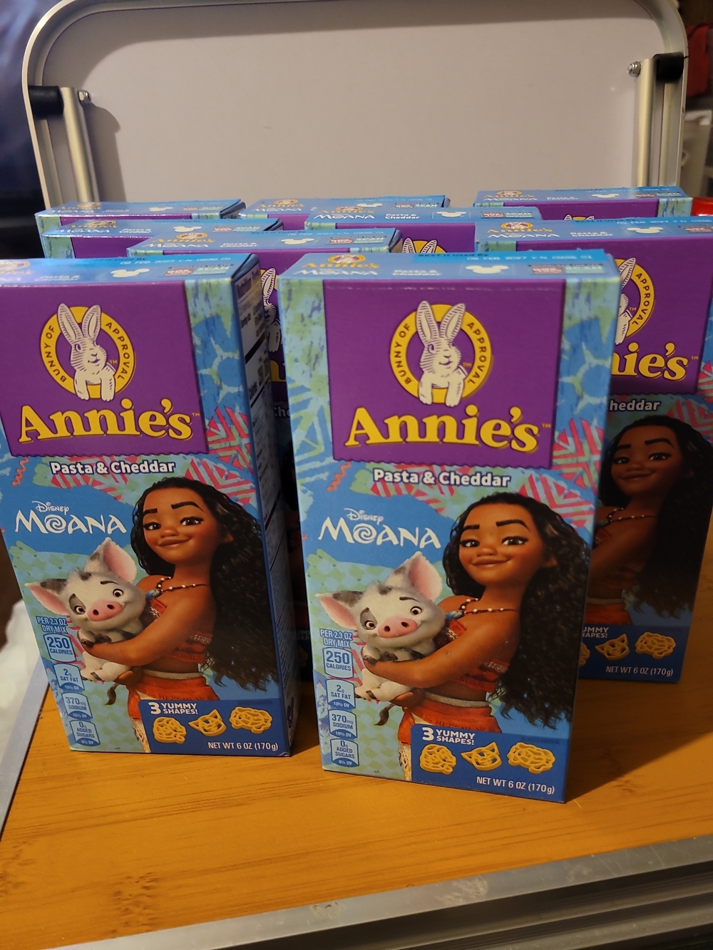 9x Annie's Moana Pasta & Cheddar - Bb 02/2027